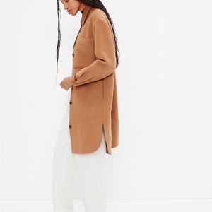 Brand new Gap oversized wool blend shirt jacket